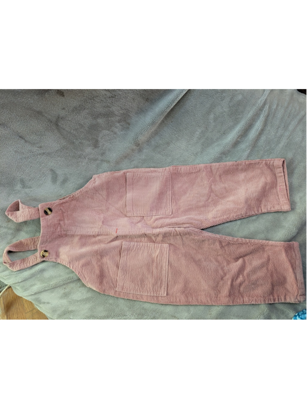 Girls Pink Corduroy Overalls 2-3Y Kids Bib Pants New Without Tags